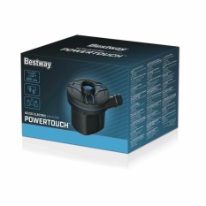 Bestway Electric Pump Plug & Car Cigarette Lighter 11.3x10.1x10.7 cm 490 L/min Inflatable