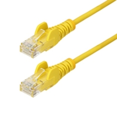 USB Cable Startech N6PAT250CMYLS Yellow 2,5 m
