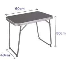 Folding Table Marbueno White 60 x 60 x 45 cm