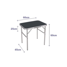 Folding Table Marbueno Grey 60 x 60 x 45 cm