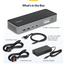 USB Hub Startech DK30C2DPEPRUE Grey