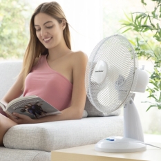 Table Fan InnovaGoods White 35 W Ø30 cm