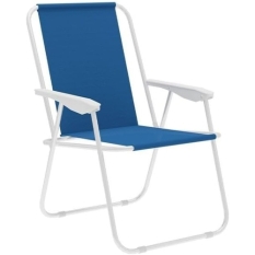 Sun-lounger Marbueno 187 x 24 x 55 cm Blue
