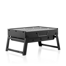 Folding Portable Barbecue for use with Charcoal BearBQ InnovaGoods V0103439 Black Iron (Refurbished B)