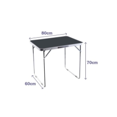 Folding Table Marbueno Grey 120 x 70 x 60 cm