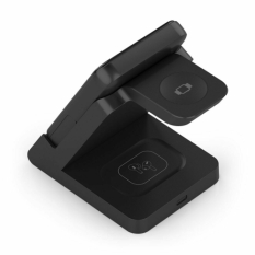 Cordless Charger Aisens USB-C 4IN1 15WACCS Black 15 W 50 W