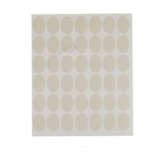 Adhesive labels Pincello White 17 x 4 x 19 cm 17 x 24 mm Oval (12 Units)
