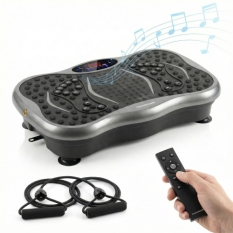 Vibration Platform with Speaker, Resistance Bands and Remote Control Vivflow InnovaGoods
