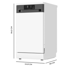 Dishwasher Cecotec 4350 White 9 Cups