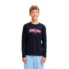 Children’s Long Sleeve T-shirt Jack & Jones Jjurban Ls Crew Neck Sky Navy Blue