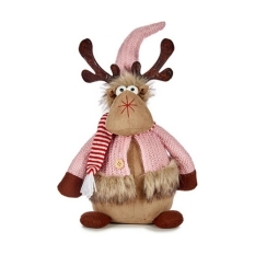 Christmas Reindeer Krist+ Brown Pink 15 x 43 x 19 cm