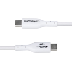 USB Cable Startech USB2AC2MNCWHE White 2 m
