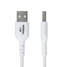 USB Cable Startech USB2AC1MNCWHE White 1 m