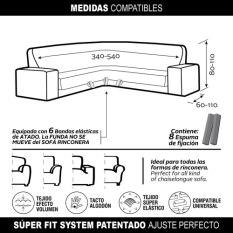Sofa Cover Sofaskins NIAGARA (Refurbished A)
