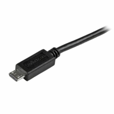 USB Cable to micro USB Startech FBA_USBAUB1MBK Black 1 m