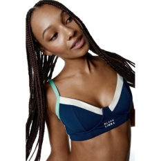 Women’s Sports Top Black Limba Duality  Blue Fitness