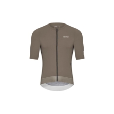 Cycling jersey Hiru Advanced Dark brown
