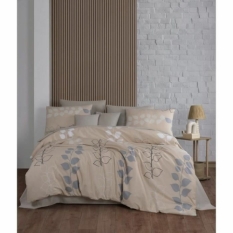 Duvet cover set Beige Super king 3 Pieces