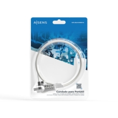 Security Cable Aisens ASLK-D40N01-SL Silver 1,5 m