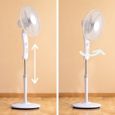 Freestanding Fan Innovagoods Freshinn White 45 W