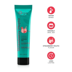 Lubricant Orgie Strawberry Mojito 100 ml Strawberry