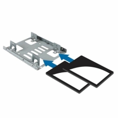 Adaptor Startech BRACKET25X2 Steel 2,5