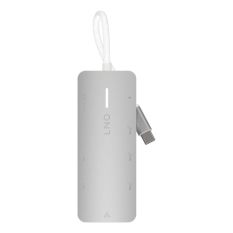 USB Hub Linq Byelements LQ49081PS White Grey