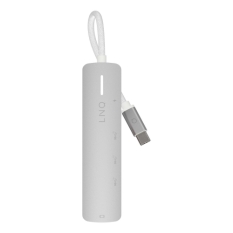 USB Hub Linq Byelements LQ49051 White Grey