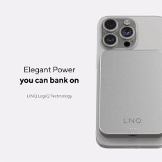 Powerbank Linq Byelements LQWP052 Silver 5000 mAh