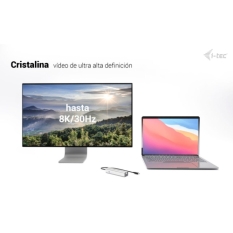 USB Hub i-Tec C31HUBMETAL8KPDPRO Silver