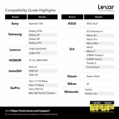 SD Memory Card Lexar LMSGOLD128G-BNNNG 128 GB