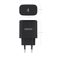 Wall Charger Aisens A110-0970 Black