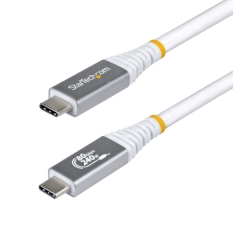 USB Cable Startech CC150CM80GUSB4CABLEW White 1,5 m