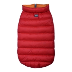 Dog Coat Red Dingo Puffer Red Orange 30 cm