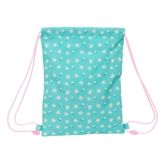Backpack with Strings Peppa Pig Pretty flowers Yellow Mint 26 x 34 x 1 cm