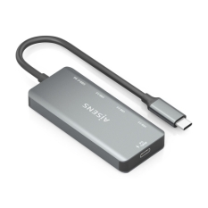 USB Hub Aisens CPNT Grey 100 W