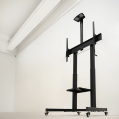 TV stand with wheels TooQ FS20406HM-B 60