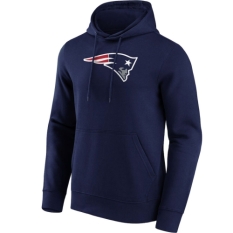 Training Sweatshirt for Adults New Era CHST PRNT TM LOG HOODY Blue (3XL)