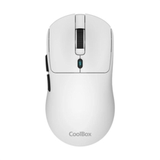 Wireless Mouse CoolBox COO-MOU-W03-W White 10000 dpi