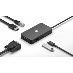 USB Hub Microsoft 161-00003 Black