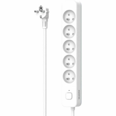 Power Socket - 5 sockets with Switch QUARX (3 m)