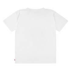 Child's Short Sleeve T-Shirt Levi's Lvb Day Trip White