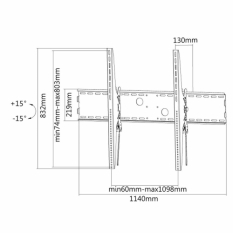 TV Mount Neomounts LFD-W2000 60