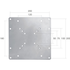 Wall Plate Neomounts FPMA-VESA200 22