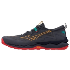 Men's trail running shoes (mountain running) Mizuno Wave Daichi 9 Dark grey