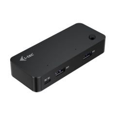 KVM switch i-Tec CAKVMHUB2A2C 1 m