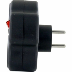 3-socket plugboard with power switch Chacon Dominó 3x16A