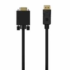 DisplayPort to VGA adapter Aisens A125-0552 1 m Black