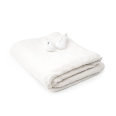 Double Electric Underblanket Blewarm InnovaGoods White 140 x 160 cm 60+60 W (Refurbished A)