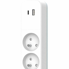 4-socket plugboard with power switch QUARX (1,5 m)